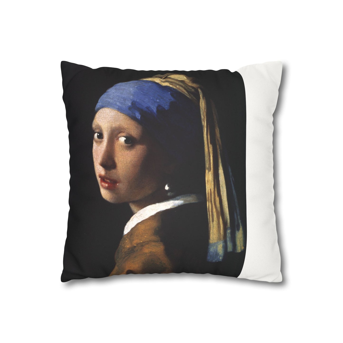 Faux Suede Square Pillowcase