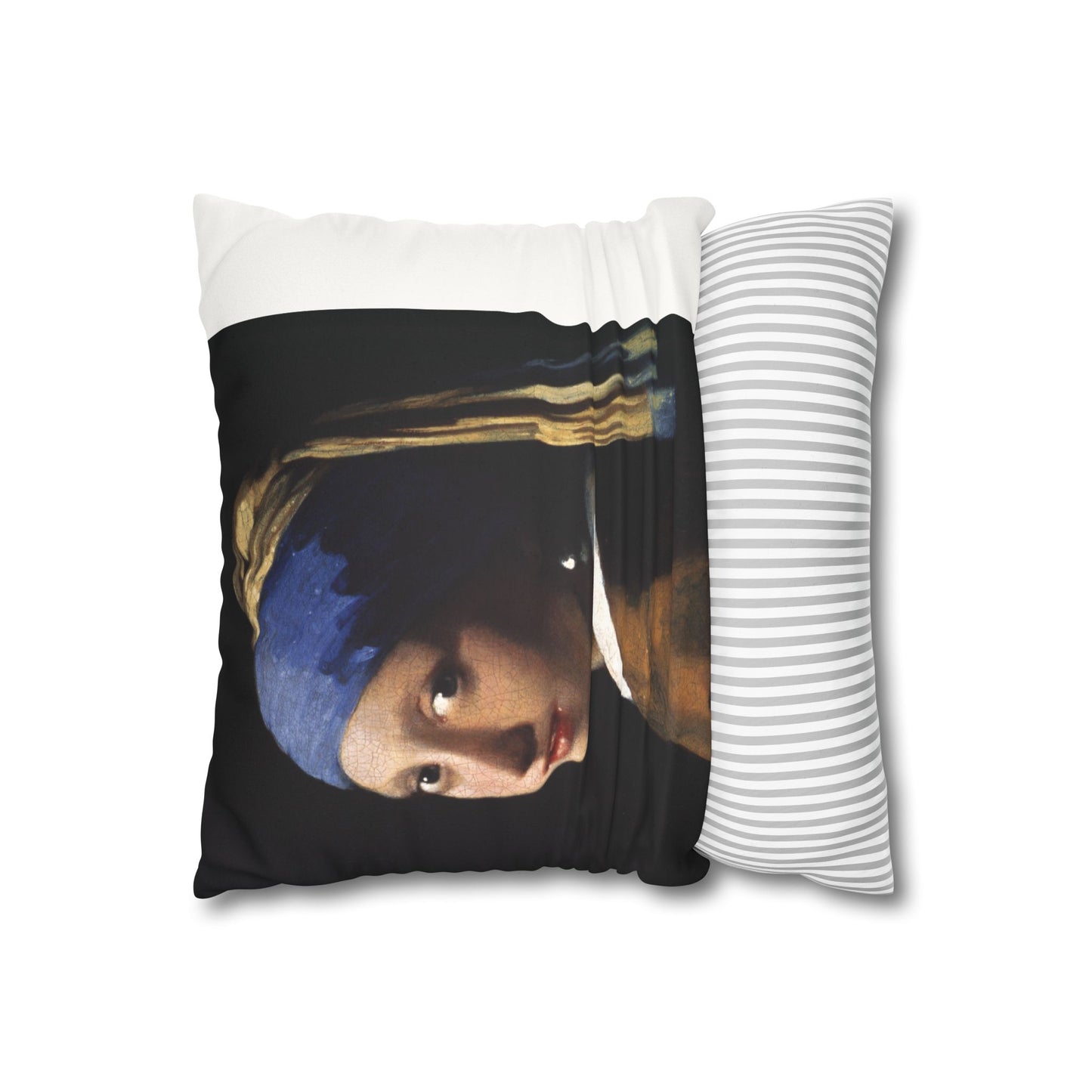 Faux Suede Square Pillowcase