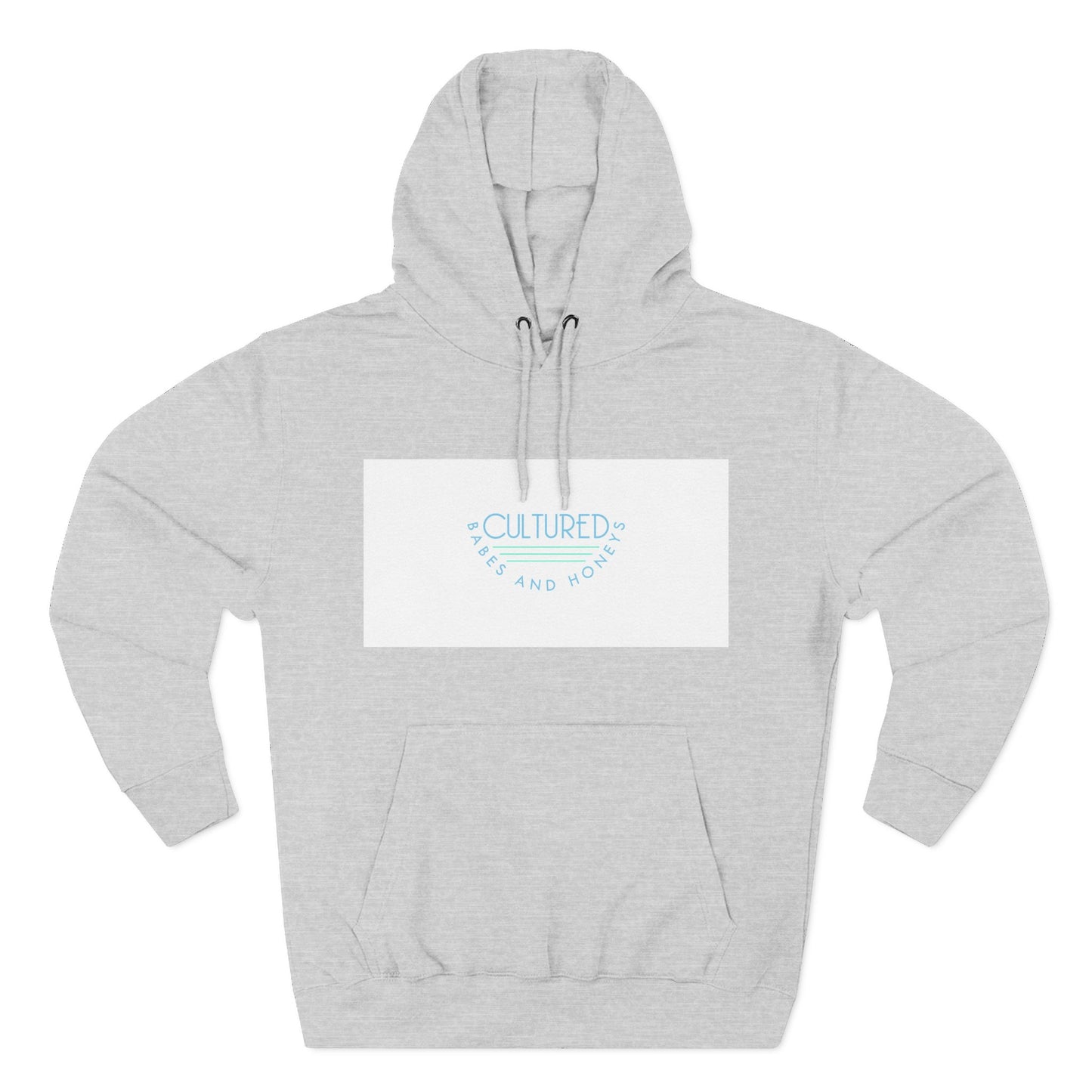 Three-Panel Fleece Hoodie