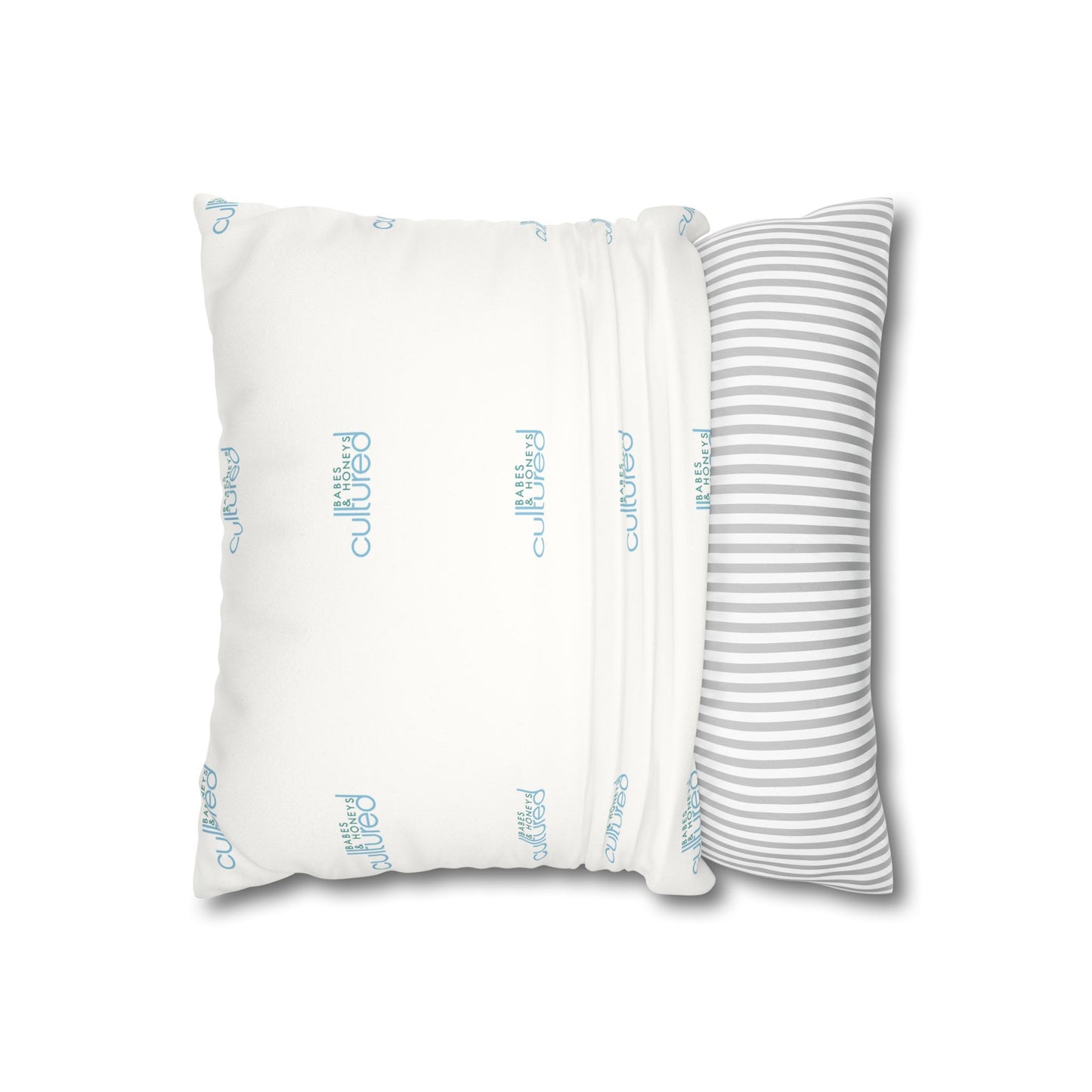 Faux Suede Square Pillowcase