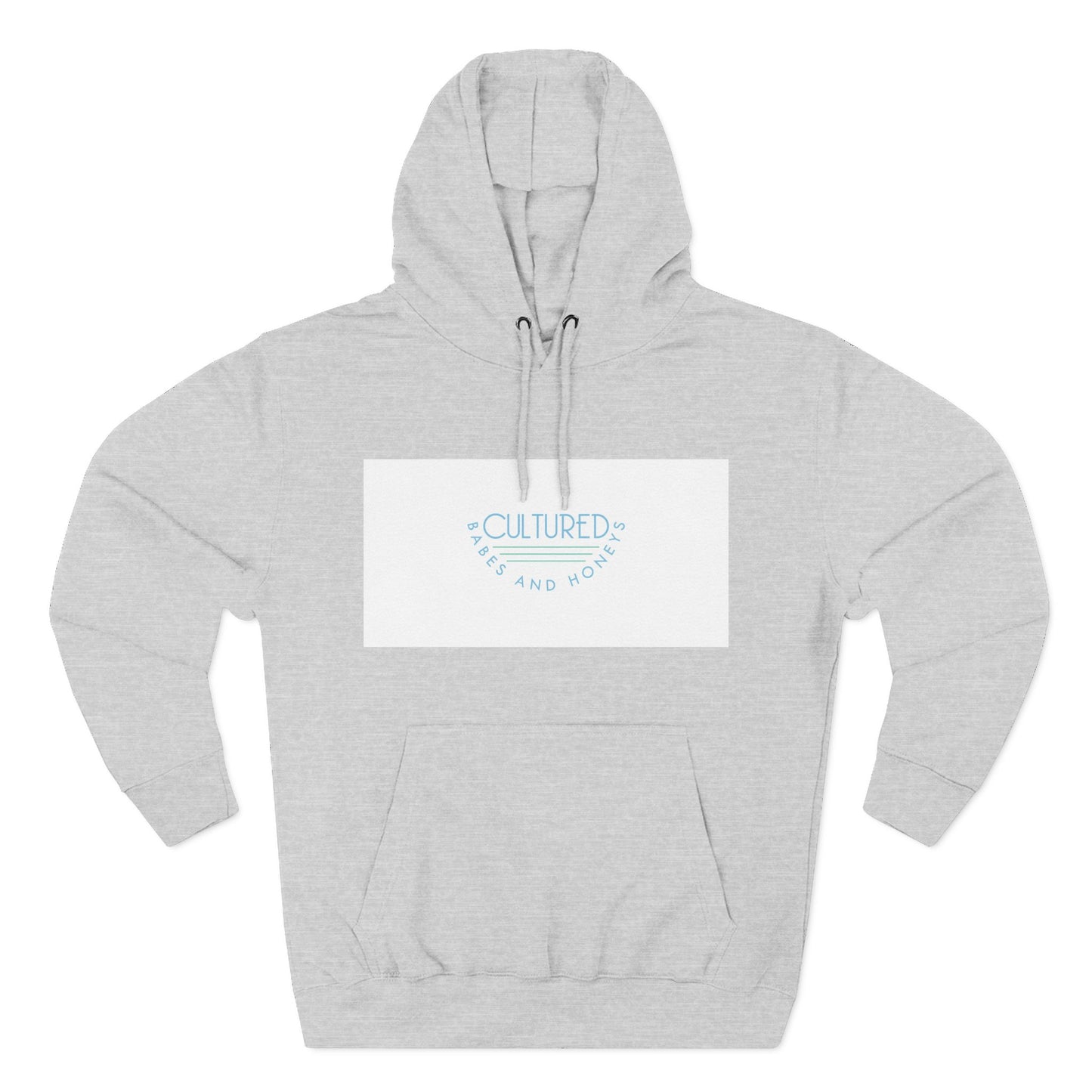 Three-Panel Fleece Hoodie