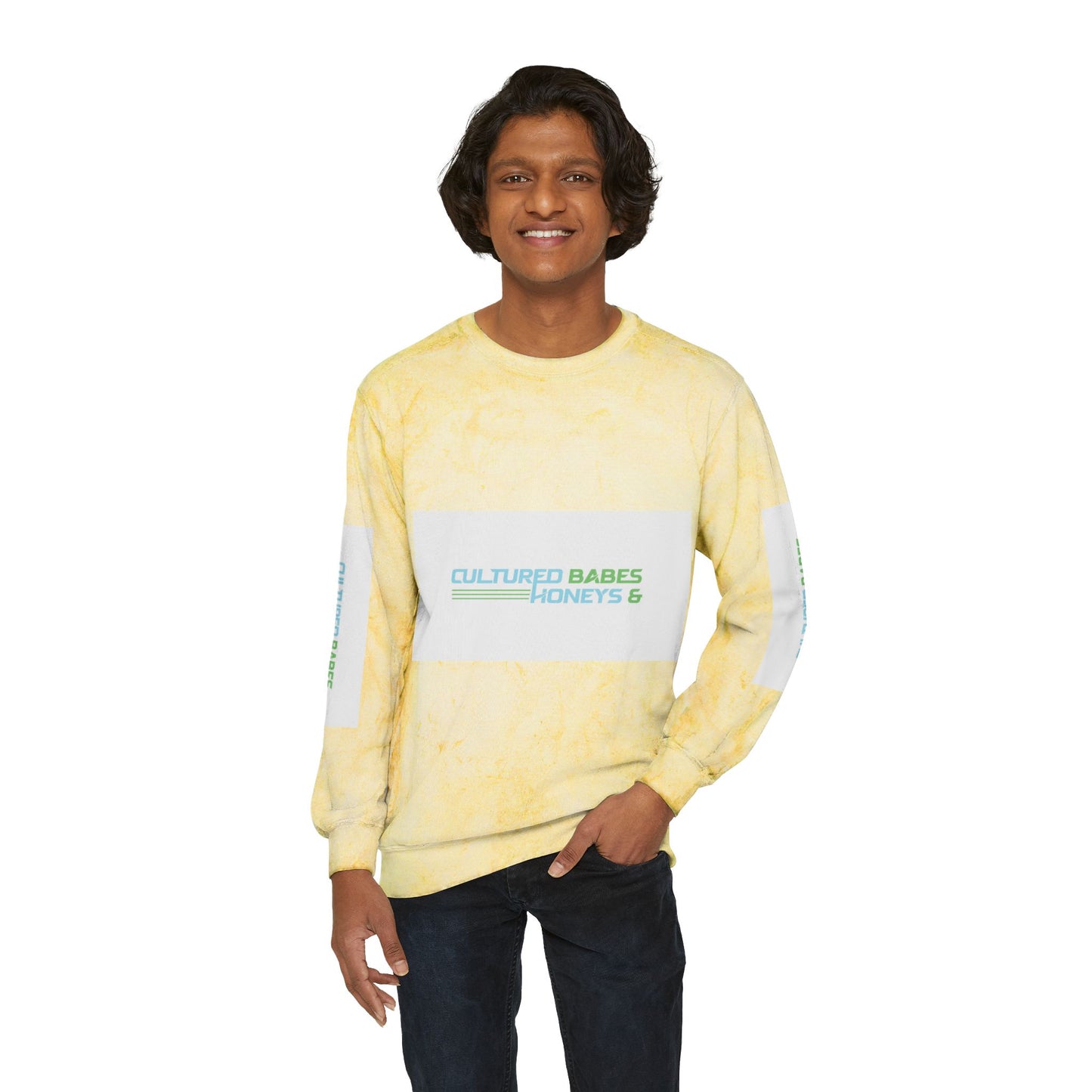 Unisex Color Blast Crewneck Sweatshirt