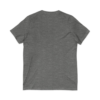 Cultured V-Neck Tee — "Cultured Babes and Honeys" Minimal Logo Shirt