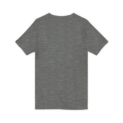 Cultured V-Neck Tee — "Cultured Babes and Honeys" Minimal Logo Shirt