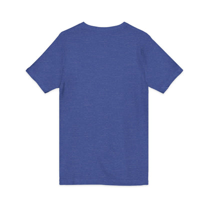Cultured V-Neck Tee — "Cultured Babes and Honeys" Minimal Logo Shirt