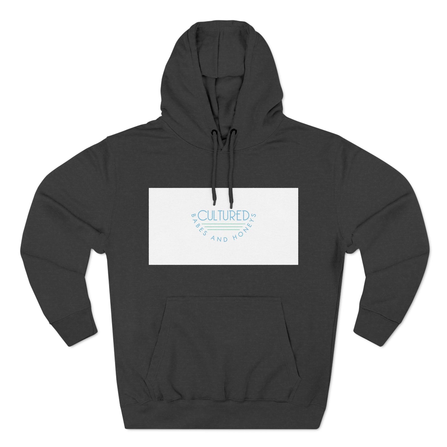 Three-Panel Fleece Hoodie