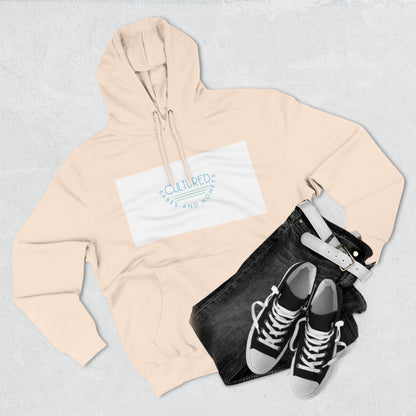 Three-Panel Fleece Hoodie