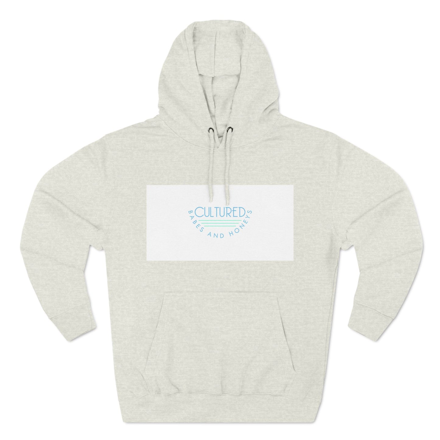 Three-Panel Fleece Hoodie