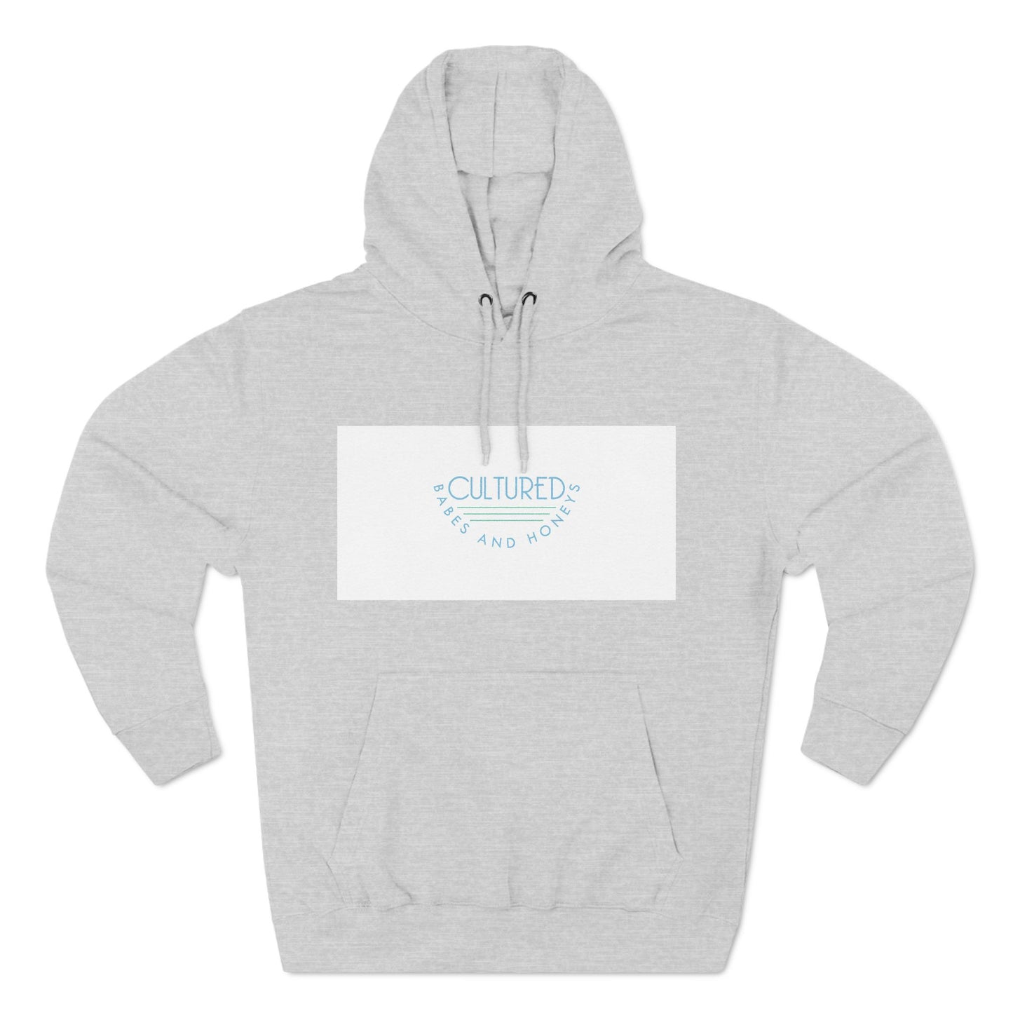 Three-Panel Fleece Hoodie