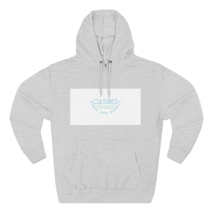 Three-Panel Fleece Hoodie