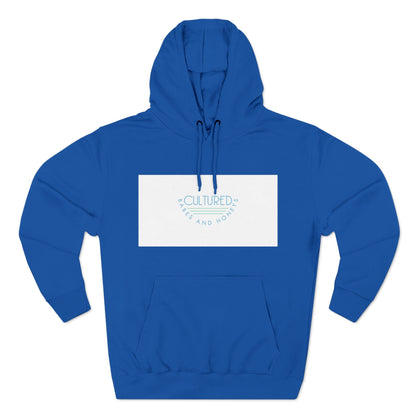 Three-Panel Fleece Hoodie