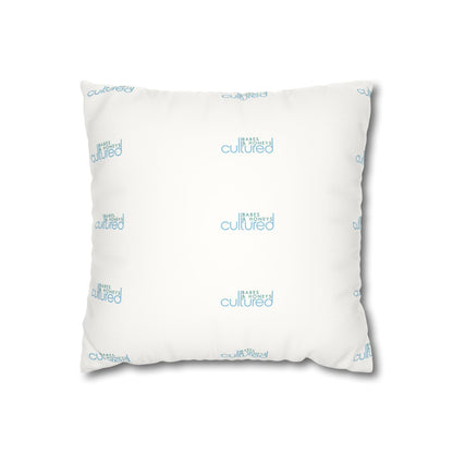 Faux Suede Square Pillowcase