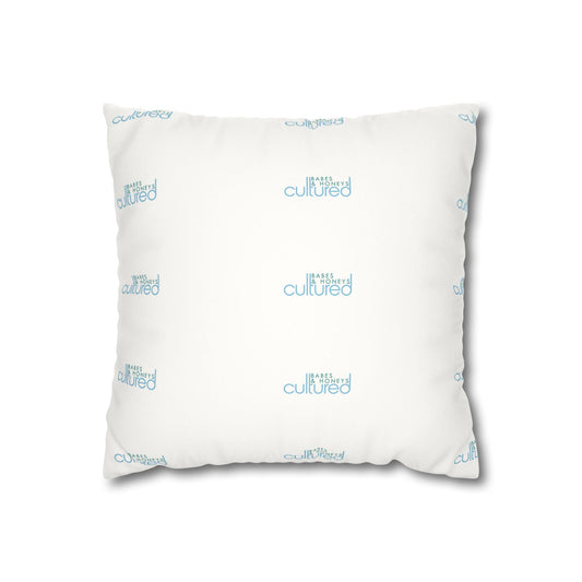 Faux Suede Square Pillowcase